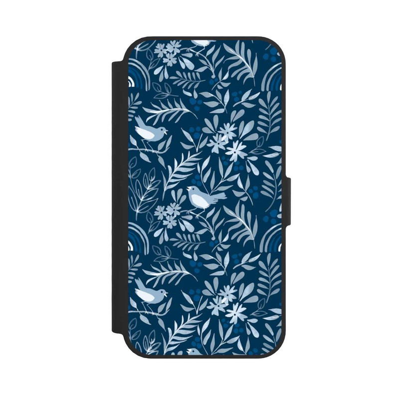 iPhone 16e NIVOflip Classic Blue Pattern
