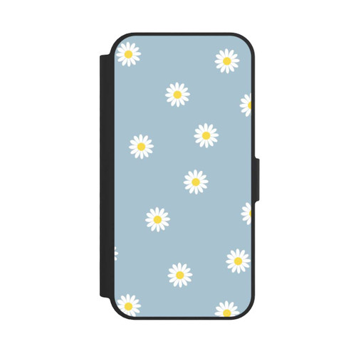 Apple iPhone 16e NIVOflip Gänseblümchen Muster Blau