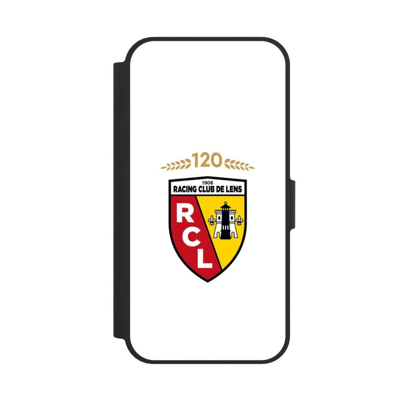 iPhone 16e NIVOflip RC Lens 120 ans anniversaire blanc