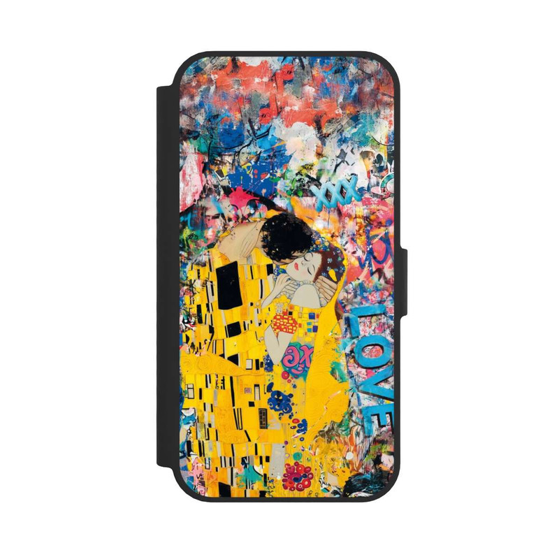 iPhone 16e NIVOflip Graffiti Kiss