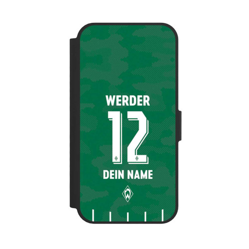 Apple iPhone 16e NIVOflip Werder Bremen Trikot Personalisierbar 25-26