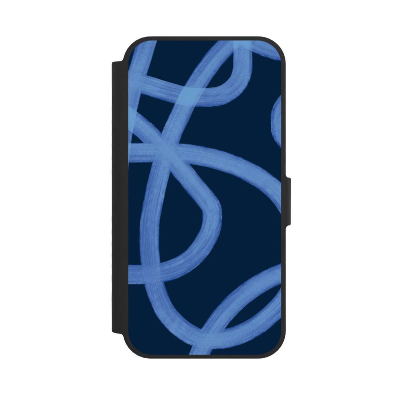 iPhone 16e NIVOflip Laced Up Tones of Blue
