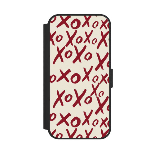 Apple iPhone 16e NIVOflip XOXO Liebe Muster