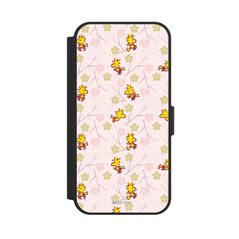 iPhone 16e NIVOflip Woodstock Pink Muster