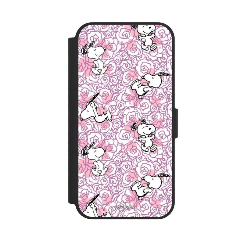 iPhone 16e NIVOflip Peanuts Pink Roses Pattern