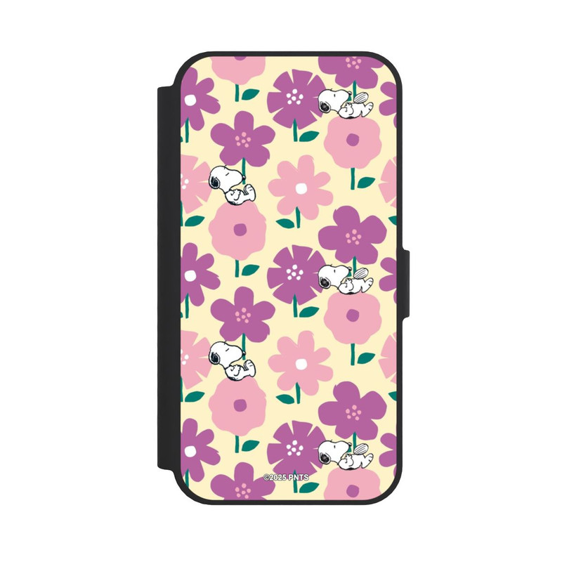 iPhone 16e NIVOflip Peanuts Flower Pattern Yellow