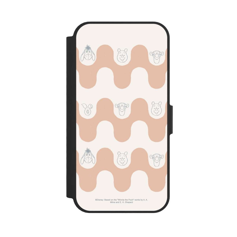 iPhone 16e NIVOflip Winnie the Pooh and Friends Boho Waves Pattern