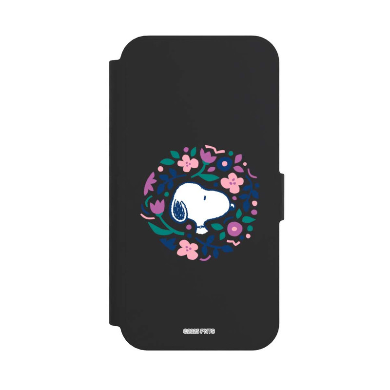 iPhone 16e NIVOflip Snoopy Flowers