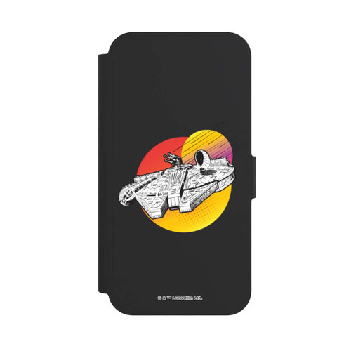 Apple iPhone 16e NIVOflip Millennium Falcon Transparent