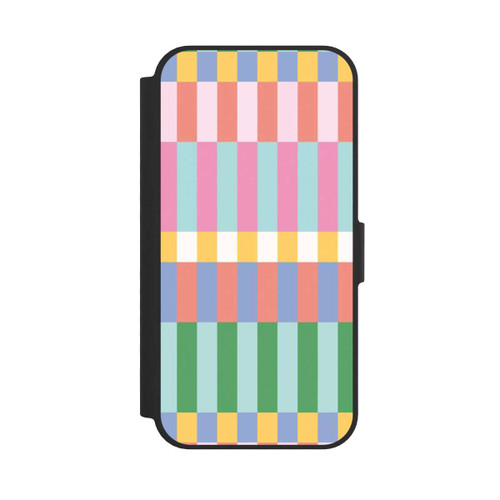 Apple iPhone 16e NIVOflip Checked Theme Pastel