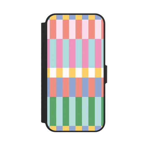 Apple iPhone 16e NIVOflip Checked Theme Pastel
