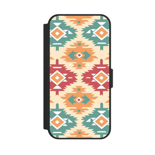 Apple iPhone 16e NIVOflip Modern Tribal Boho Aztec Geometric Design 1