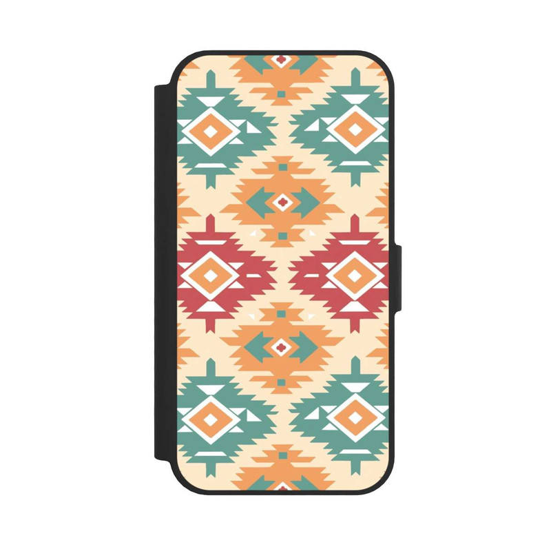 iPhone 16e NIVOflip Modern Tribal Boho Aztec Geometric Design 1