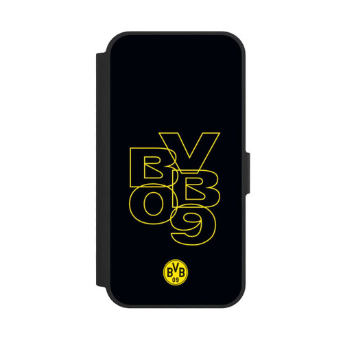 Apple iPhone 16e NIVOflip BVB09 Gelb Schwarz