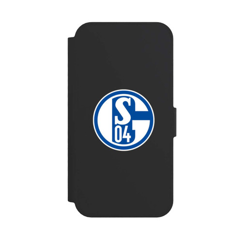 Apple iPhone 16e NIVOflip FC Schalke 04 Logo Transparent