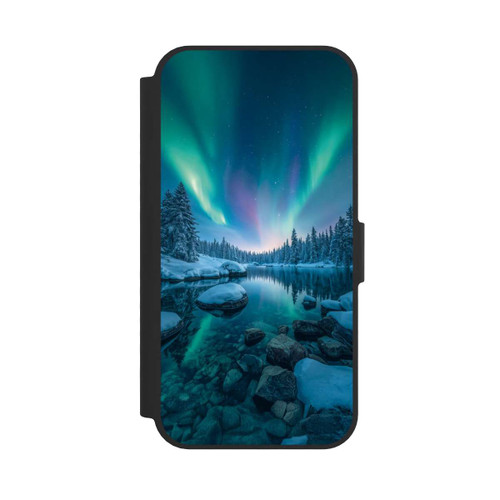 Apple iPhone 16e NIVOflip Aurores boréales Briller avec IA