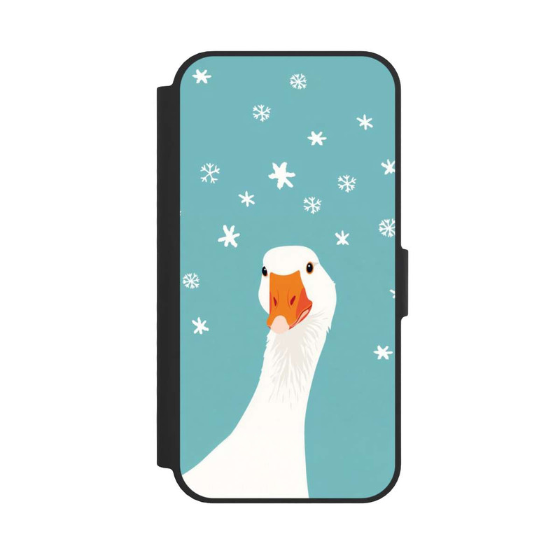iPhone 16e NIVOflip Funny Goose Stars Blue with AI