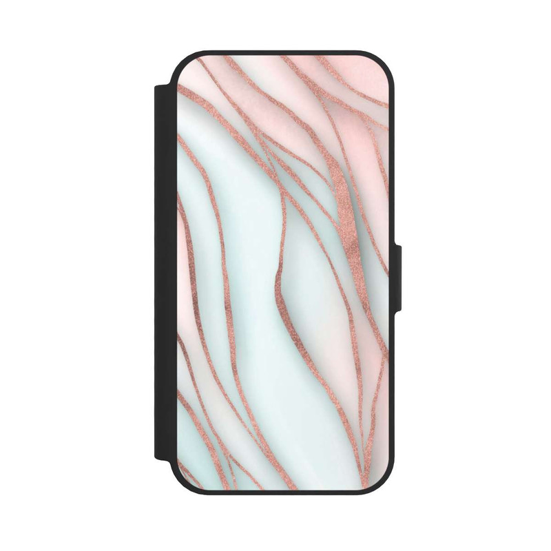 iPhone 16e NIVOflip Soft Waves Gold Rose Gold