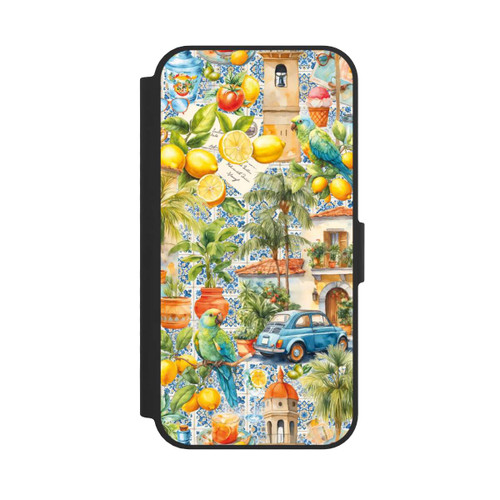 Apple iPhone 16e NIVOflip Whimsica Italian Travel Memories Mit KI