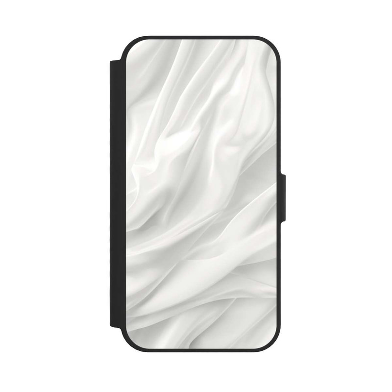 iPhone 16e NIVOflip Weiße Seidenmatte Textur mit KI