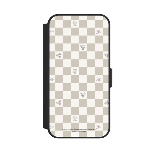 Apple iPhone 16e NIVOflip Winnie the Pooh Checked Pattern Beige