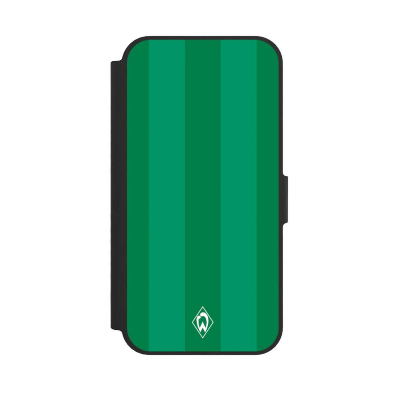 iPhone 16e NIVOflip Werder Bremen Grün gestreift