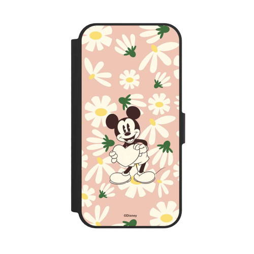 Apple iPhone 16e NIVOflip Micky Maus Blumen für Valentines Tag