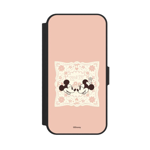 Apple iPhone 16e NIVOflip Minnie und Micky Forever Rosa