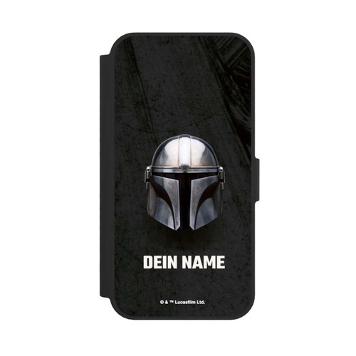 Apple iPhone 16e NIVOflip Star Wars Mandalorian Black Helmet customisable