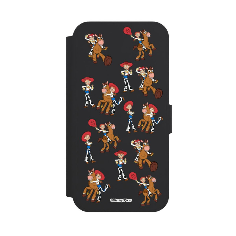 iPhone 16e NIVOflip Toy Story 5 Jessie Cowboy Pattern Transparent