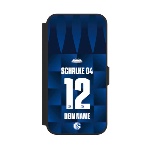 Apple iPhone 16e NIVOflip Schalke 04 Trikot Personalisierbar 26-27