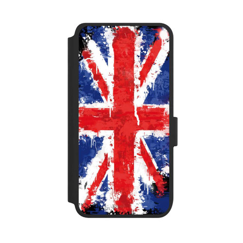 Samsung Galaxy S25 NIVOflip Union Jack Drips