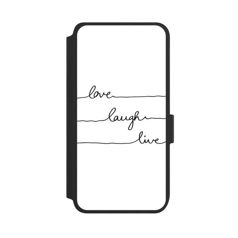 Galaxy S25 NIVOflip Love Laugh Live
