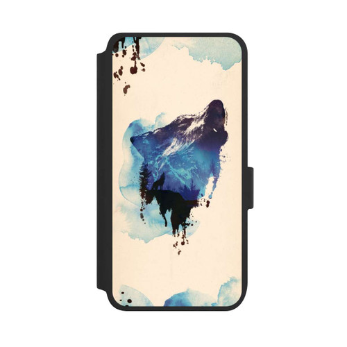 Samsung Galaxy S25 NIVOflip Alone as a Wolf