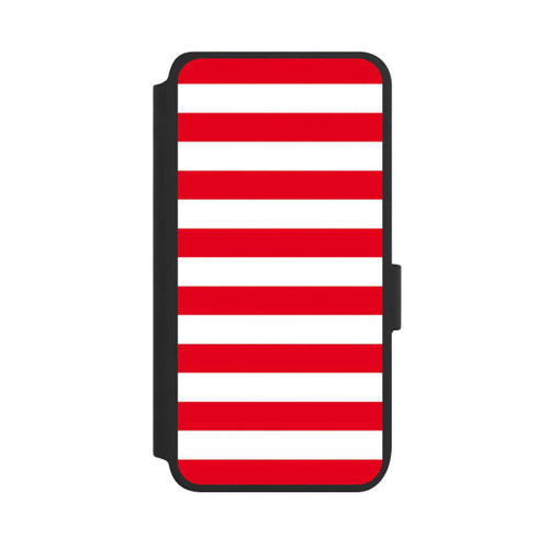 Samsung Galaxy S25 NIVOflip Sailorstripes rot