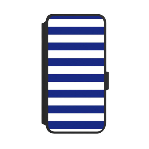 Samsung Galaxy S25 NIVOflip Sailorstripes Blau