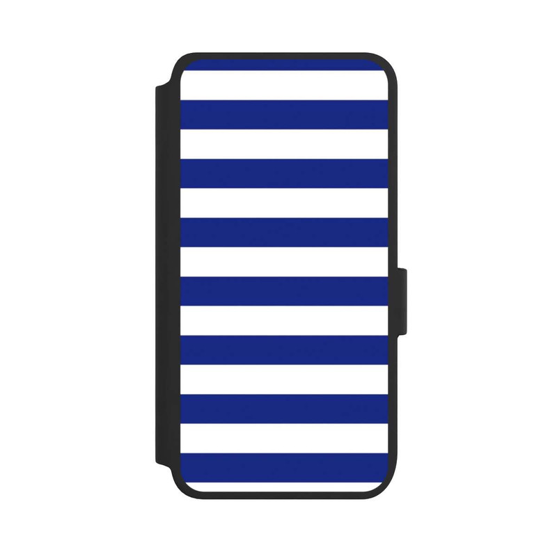 Galaxy S25 NIVOflip Sailorstripes Blau