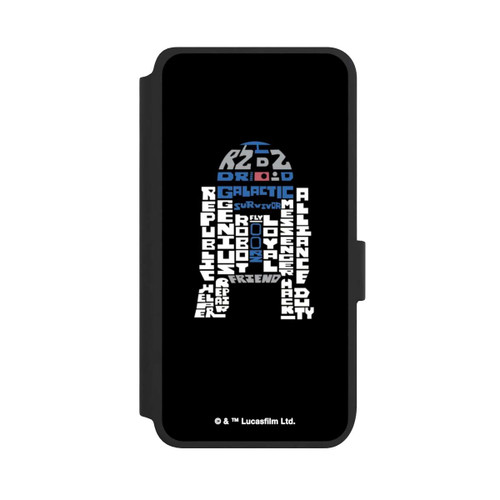 Samsung Galaxy S25 NIVOflip R2-D2 Typo Grafisch