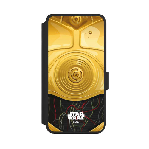 Samsung Galaxy S25 NIVOflip C3PO Closeup