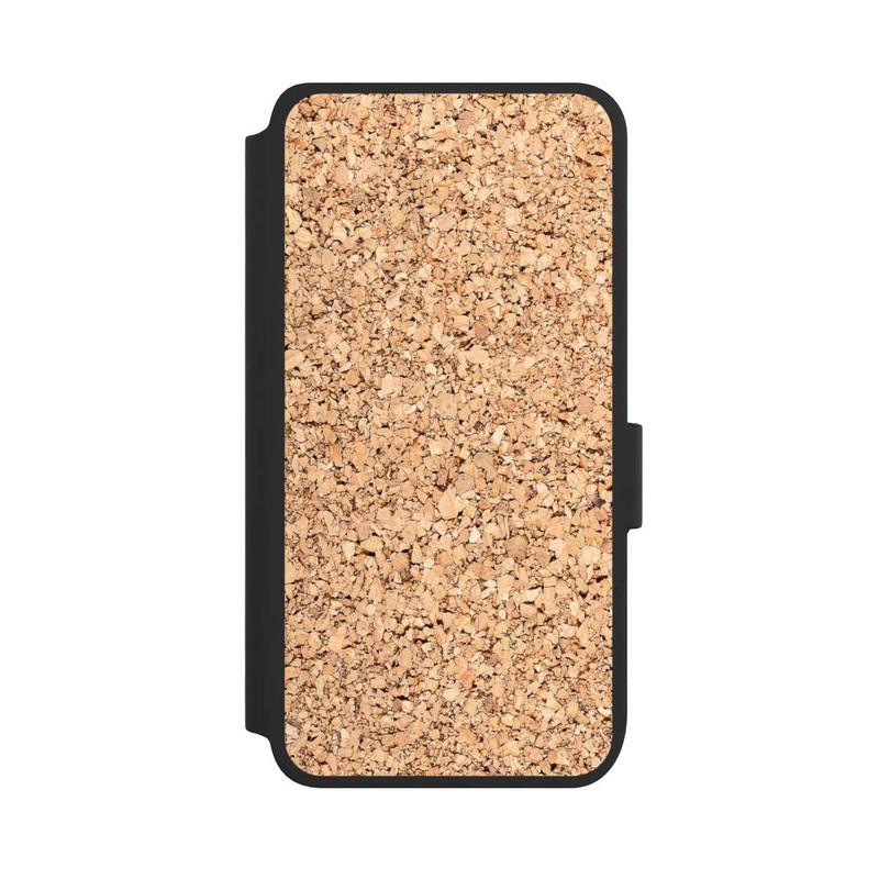 Galaxy S25 NIVOflip Kork Holzlook