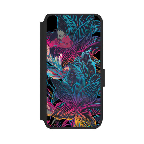 Samsung Galaxy S25 NIVOflip Neon Flower Power