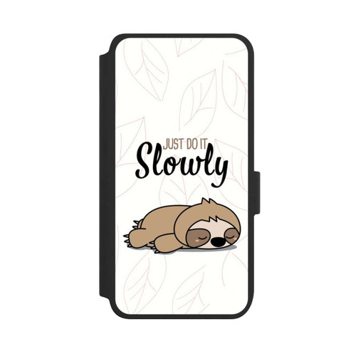 Samsung Galaxy S25 NIVOflip Just Do It Slowly Sloth