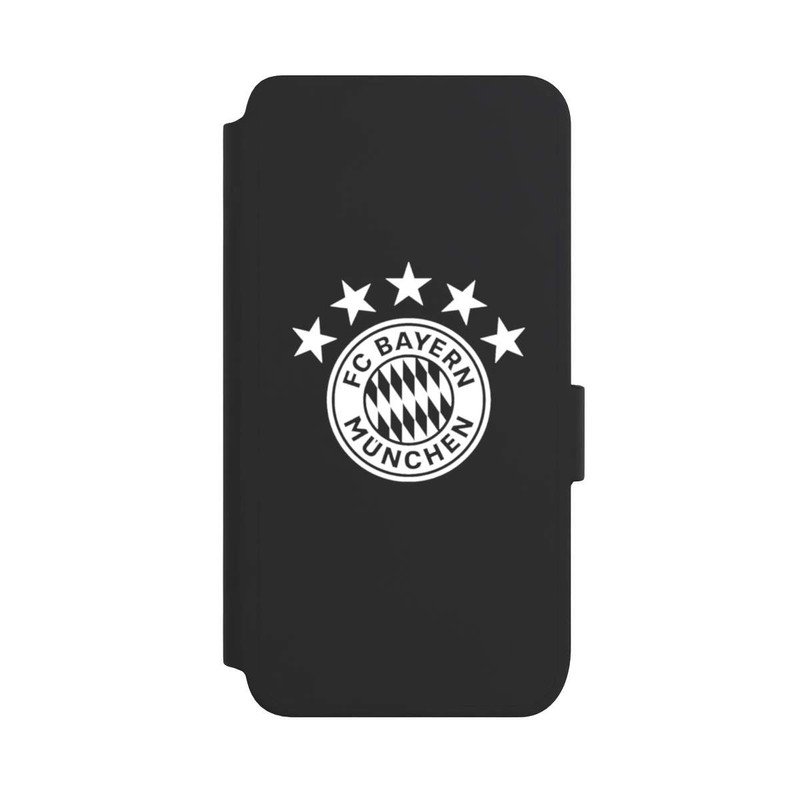 Galaxy S25 NIVOflip FCB Logo einfarbig mit Sternen - ohne Hintergrund