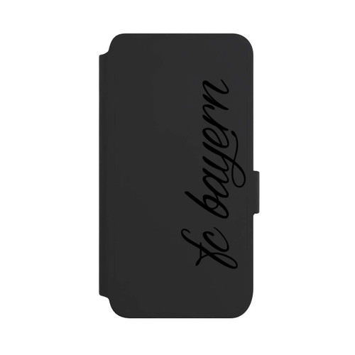 Samsung Galaxy S25 NIVOflip Schwarzes FCB Girlmotiv - ohne Hintergrund