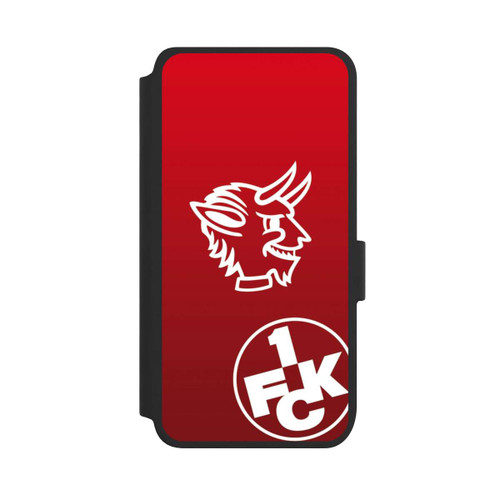 Samsung Galaxy S25 NIVOflip Teufelskopf 1.FCK auf Rot