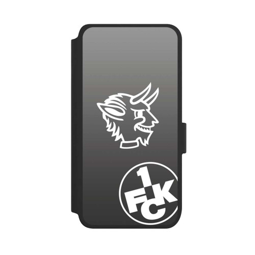 Samsung Galaxy S25 NIVOflip Teufelskopf 1.FCK auf Schwarz