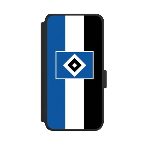 Samsung Galaxy S25 NIVOflip HSV Streifen - Blau-Weiß-Schwarz