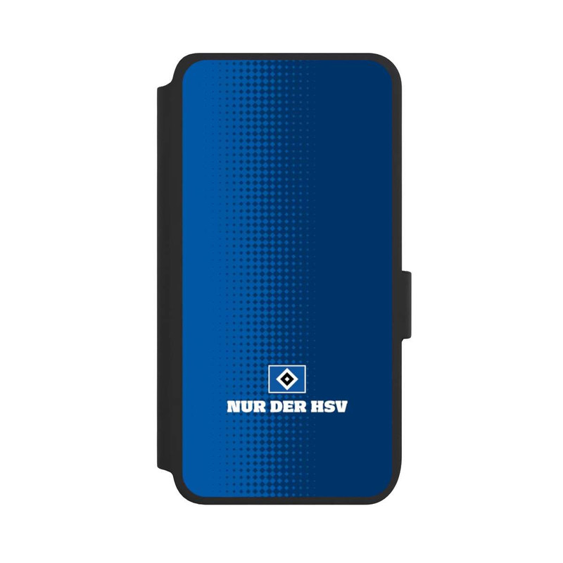 Galaxy S25 NIVOflip Nur der HSV - Rautenraster Blau