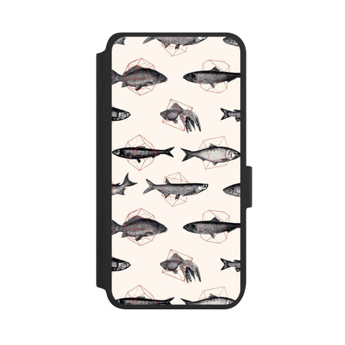 Samsung Galaxy S25 NIVOflip Fische in Geometrie