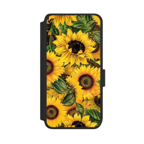 Samsung Galaxy S25 NIVOflip Sonnenblumenmuster